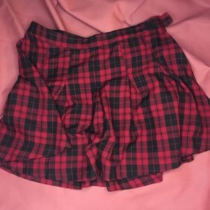 Plaid skirt
